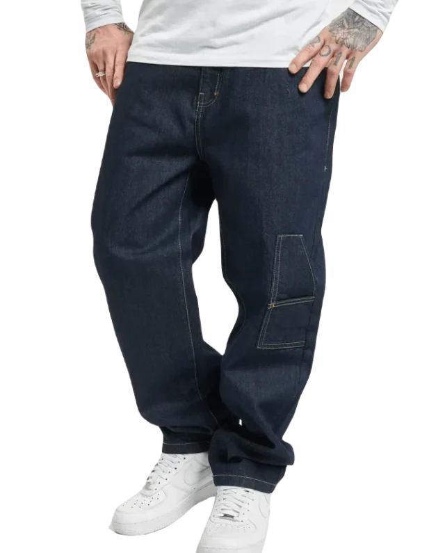 SOUTHPOLE SCRIPT DENIM SP074 RAW INDIGO - SOUTHPOLE