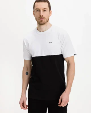 VANS MN COLORBLOCK TEE BLACK/WHITE VN0A3CZDY281