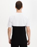 VANS MN COLORBLOCK TEE BLACK/WHITE VN0A3CZDY281 - Image 3