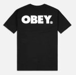 OBEY BOLD CLASSIC HEAVYWEIGHT TEE BLACK - Image 2