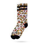 AMERICAN SOCKS JUNK FOOD AS131 MID HIGH SIGNATURE