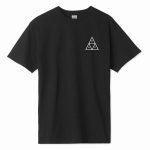 HUF ESSENTIALS TT TEE BLACK