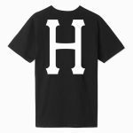 HUF ESSENTIALS CLASSIC H TEE BLACK - Image 2