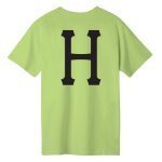 HUF ESSENTIALS CLASSIC H TEE LIME - Image 2