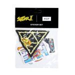 HUF STREET FIGHTER STICKER SET