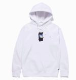 HUF ARCADE PULLOVER HOODIE WHITE