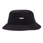 OBEY BOLD JAZZ BUCKET HAT BLACK