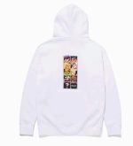 HUF ARCADE PULLOVER HOODIE WHITE - Image 2