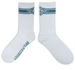 HOMEBOY NAPPO STRIPE SOCKS 01SO1120-86 WHITE