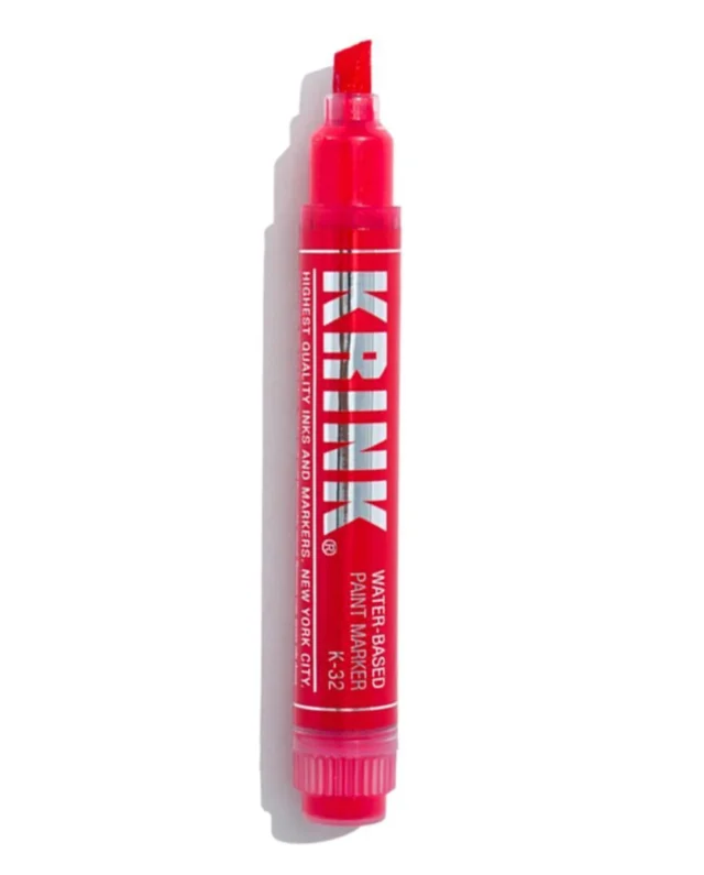 KRINK K-32 ACRYLIC PAINT MARKER 8MM CHISEL TIP - Krink