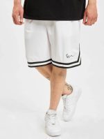 KARL KANI SIGNATURE MESH SHORTS ESSKKM-MS01WHT WHITE