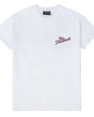 THE HUNDREDS WILD SLANT T-SHIRT WHITE