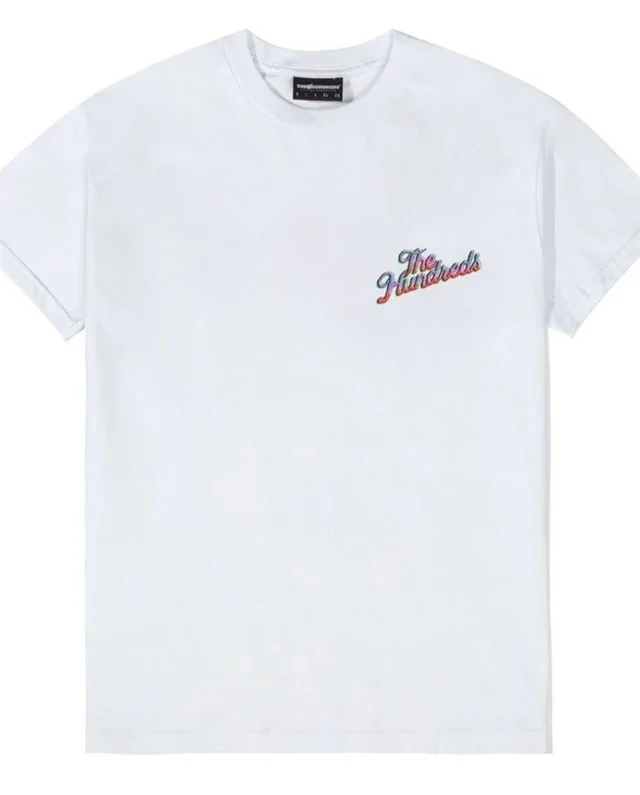 THE HUNDREDS WILD SLANT T-SHIRT WHITE