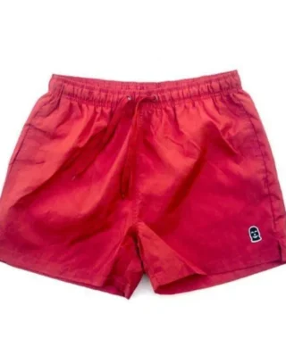 VANDALS ON HOLIDAYS BEACH SWIMWEAR RED - UrbanClassics