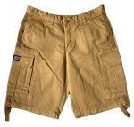TRIBAL GEAR CORE CARGO SHORT KHAKI