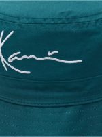 KARL KANI SIGNATURE REVERSIBLE BUCKET HAT KKMACCQ22102GRN WHITE/GREEN - Image 3