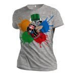 TUFF COLORS WRITERCLOTHING CLASSIC T-SHIRT GREY HEATHER - Image 2