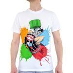 TUFF COLORS WRITERCLOTHING CLASSIC T-SHIRT WHITE