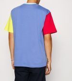 KARL KANI ORIGINALS BLOCK TEE KKMQ22160BLU BLUE/RED/YELLOW - Image 3