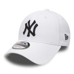NEW ERA THE LEAGUE 9FORTY BASIC NEW YORK YANKEES 10745455 CAP WHITE/BLACK