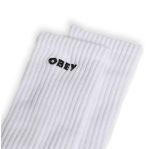 OBEY BOLD SOCKS 100260144 WHITE ONE SIZE - Image 2