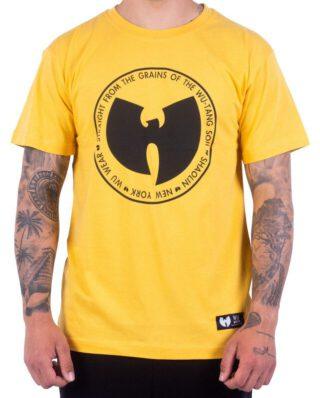 WU WEAR GRAINS T-SHIRT T517Y YELLOW