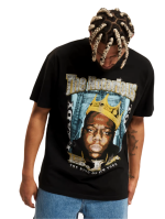 UPSCALE STUDIOS BIGGIE CROWN OVERSIZE TEE MT1821 BLACK
