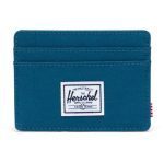 HERSCHEL SUPPLY CHARLIE WALLET MOROCCAN BLUE 10360-04904 3 "(H) x 4"(W)