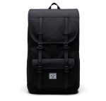 HERSCHEL SUPPLY LITTLE AMERICA BACKPACK PRO 11038-00001 BLACK 17.75 "(H) x 11.25"(W) x 6"(D), 28L