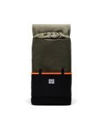 HERSCHEL SUPPLY RETREAT BACKPACK PRO 11039-04940 IVY GREEN/BLACK/SHOCKING ORANGE 17.25"(H) x 11"(W) x 6.5"(D), 22L - Image 2