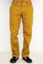 DICKIES 873 SLIM STRAIGHT WORK CHINO PANT DK0WP873B841 BRONZE MIST - Image 6