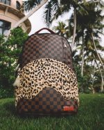 SPRAYGROUND A.I.3 THE LEGACY BACKPACK (DLXV) BROWN B3404 18" x 6" x 11.5" - Image 2