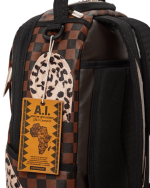 SPRAYGROUND A.I.3 THE LEGACY BACKPACK (DLXV) BROWN B3404 18" x 6" x 11.5" - Image 5