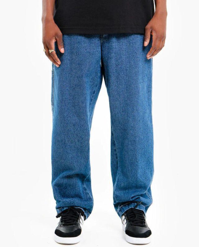 OBEY HARDWORK CARPENTER DENIM STONEWASH INDIGO 142010078 STN - Obey