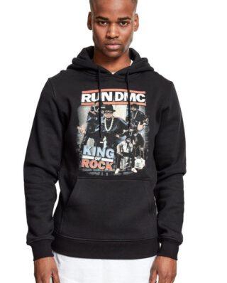 MISTER TEE RUN DMC KING OF ROCK HOODY MT564 BLACK