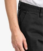 OBEY HARDWORK CARPENTER PANT BLACK - Image 4