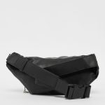 KARL KANI SIGNATURE FAKE LEATHER WAIST BAG KA213-051-1 BLACK 13 x 31 x 7 CM - Image 2