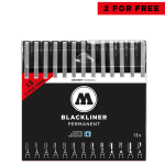 MOLOTOW BLACKLINER COMPLETE SET 13