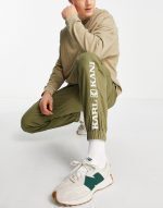 KARL KANI RETRO WASHED CARGO PANTS KM213-021-1 DARK GREEN - Image 2