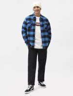 DICKIES NEW SACRAMENTO SHIRT DK0A4XDZB861 TRUE BLUE - Image 3
