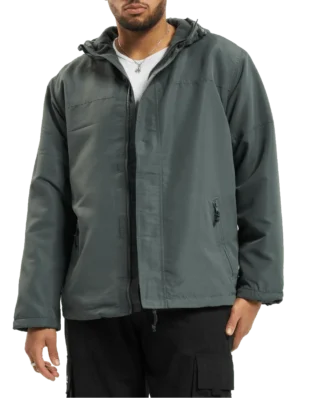 BRANDIT WINDBREAKER FRONTZIP ANTHRACITE