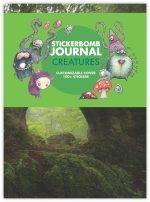 URBAN MEDIA STICKER BOMB CREATURES STICKER BOOK BU11015