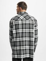 SOUTHPOLE CHECKED WOVEN SHIRT SP165 BLACK/WHITE - Image 4