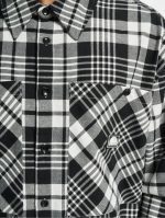 SOUTHPOLE CHECKED WOVEN SHIRT SP165 BLACK/WHITE - Image 3