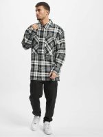 SOUTHPOLE CHECKED WOVEN SHIRT SP165 BLACK/WHITE - Image 2