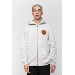 SANTA CRUZ CLASSIC DOT ZIP HOOD SCA-HDZ-0322 ATHLETIC HEATHER - Image 5