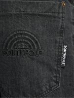 SOUTHPOLE EMBOSSED DENIM SP162 BLACK WASHED - Image 3