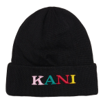 KARL KANI RETRO BEANIE BLACK/MULTICOLORED