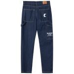 KARL KANI RETRO RINSED DENIM PANTS KU213-008-1 DARK BLUE - Image 2