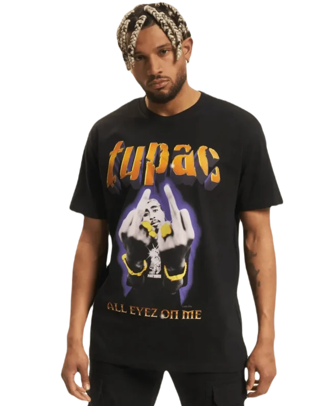 MISTER TEE TUPAC THUG PASSION OVERSIZE TEE MT1924 BLACK